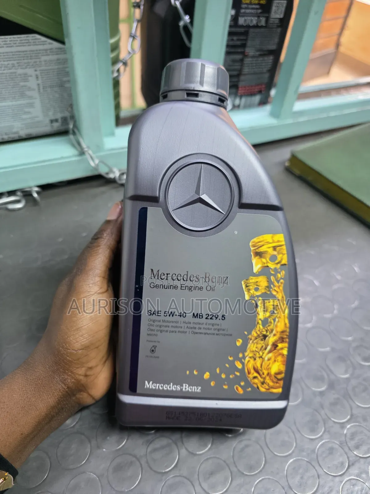 Genuine Mercedes Engine Oil 5w 40 1ltr