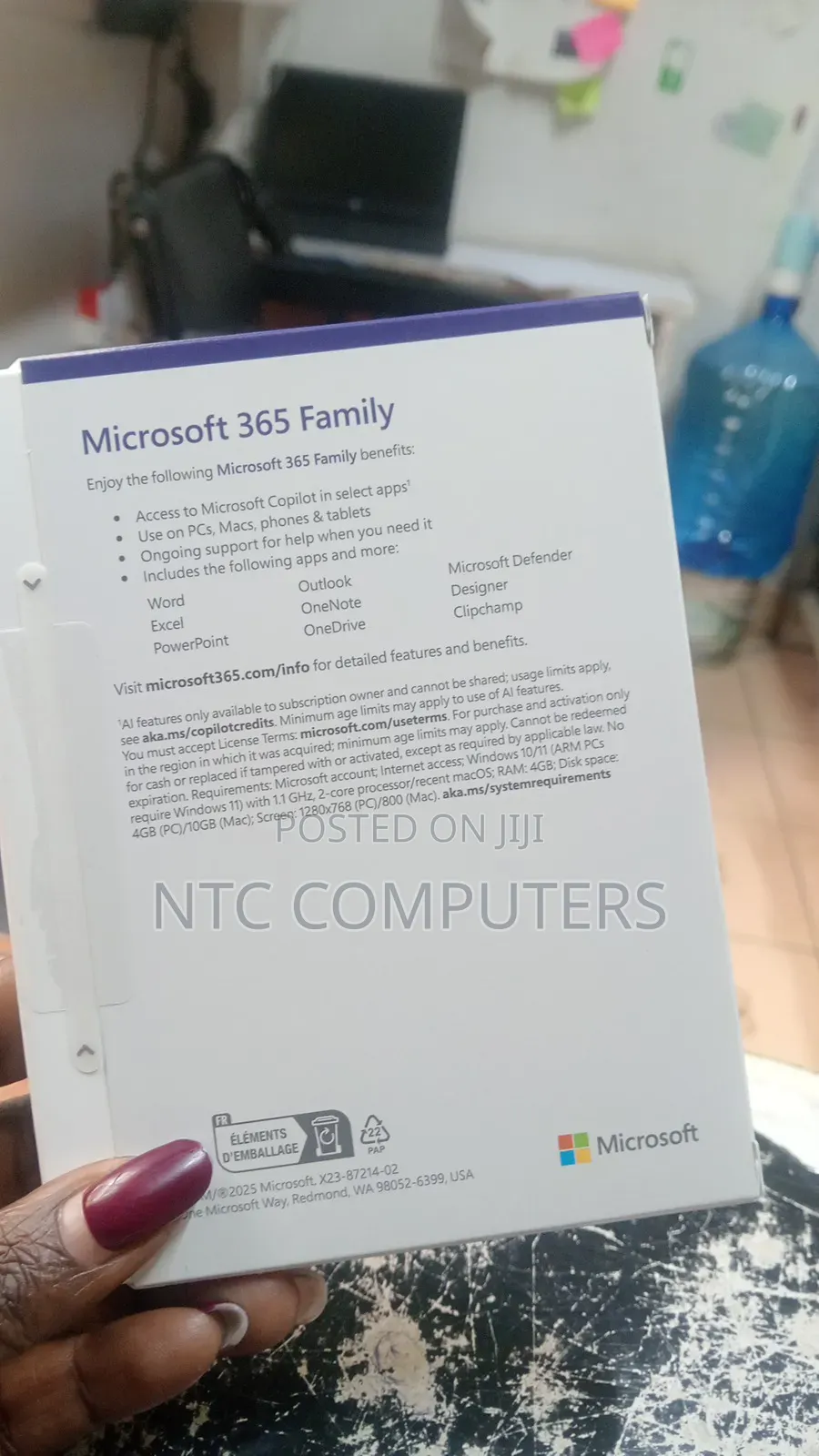 Microsoft 365 Family With Upto 6peoples in 12 Months of Subscription