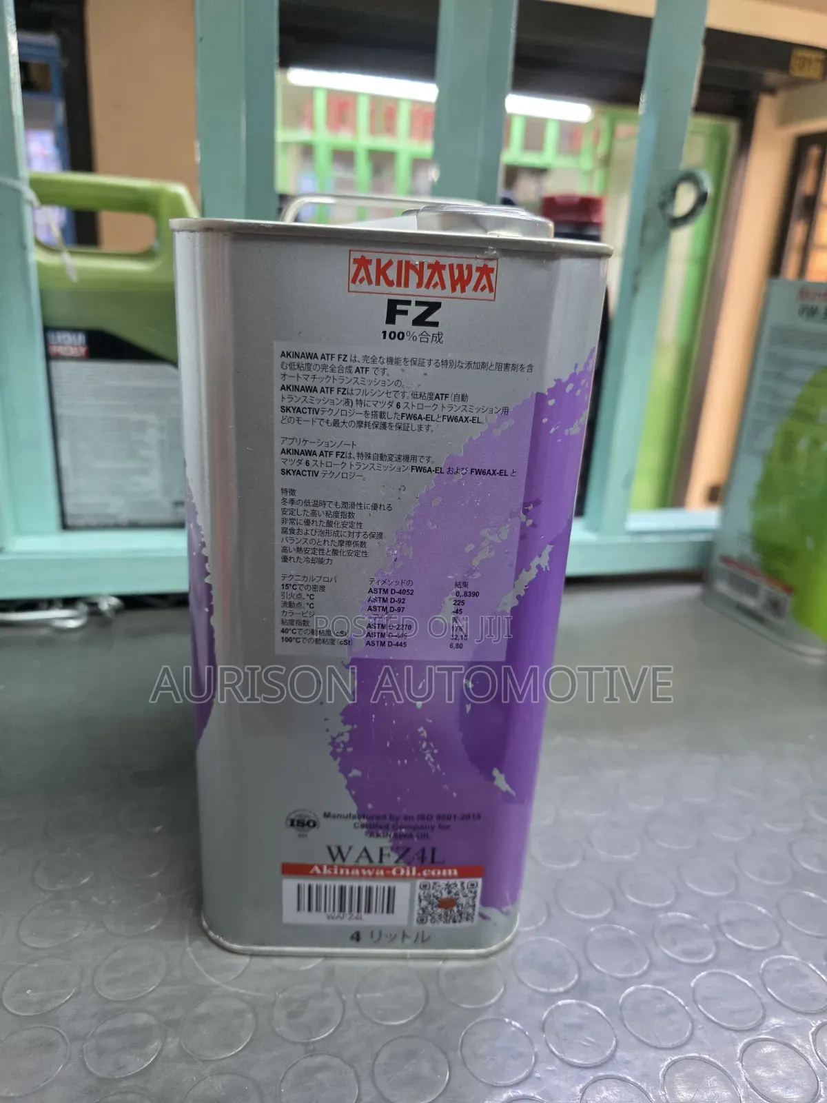 Genuine Akinawa Atf Fz 100% Synthetic 4l