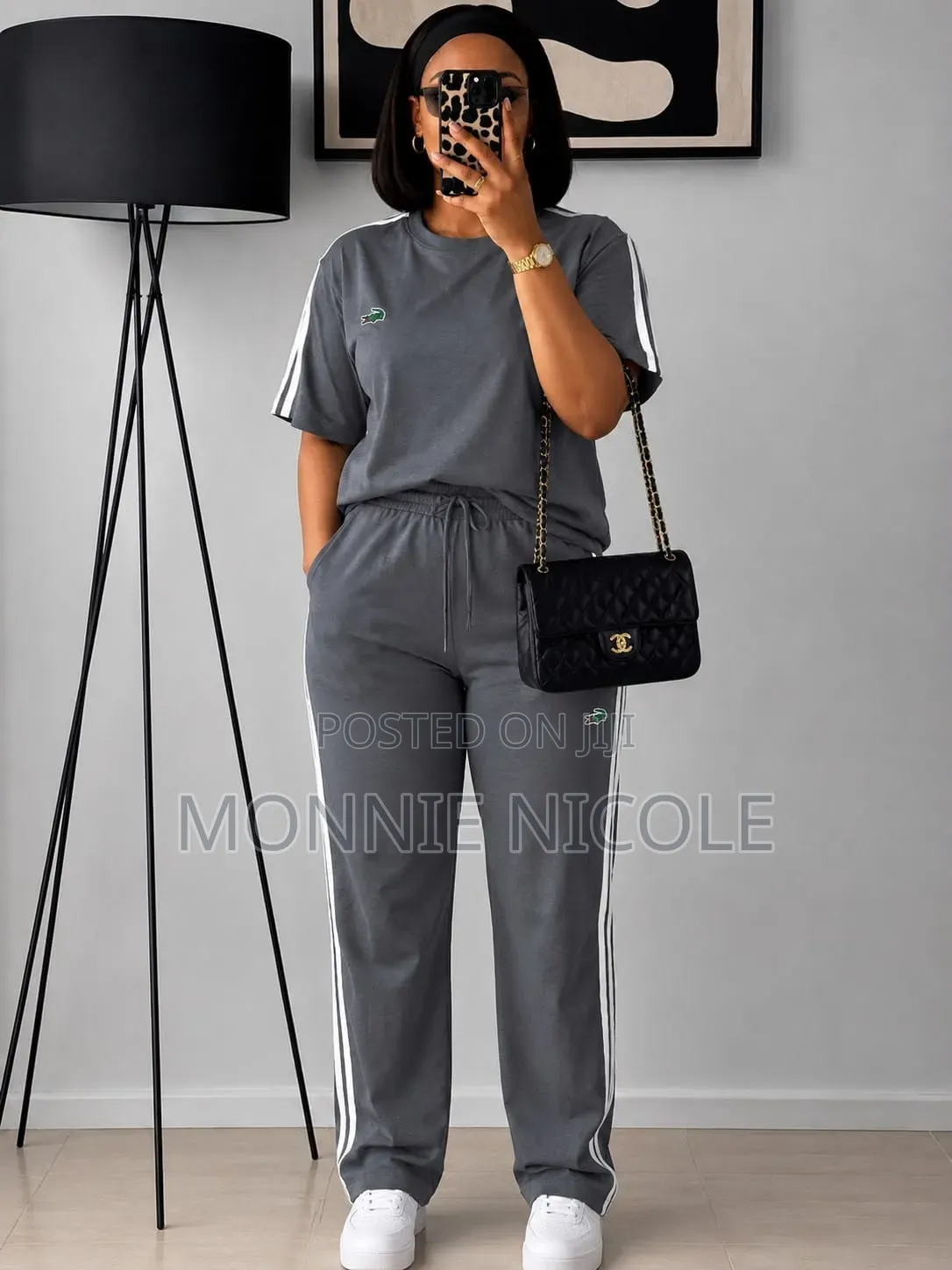 Fairm Pink Casual Women 2pc Set