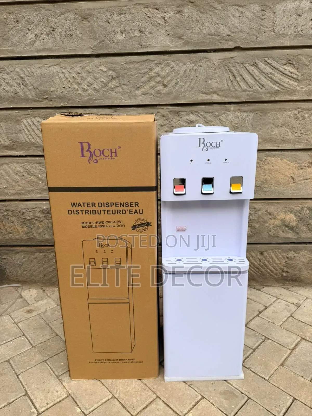 Roch Executive 3-Tap Hot, Cold Normal Standing Water Dispenser