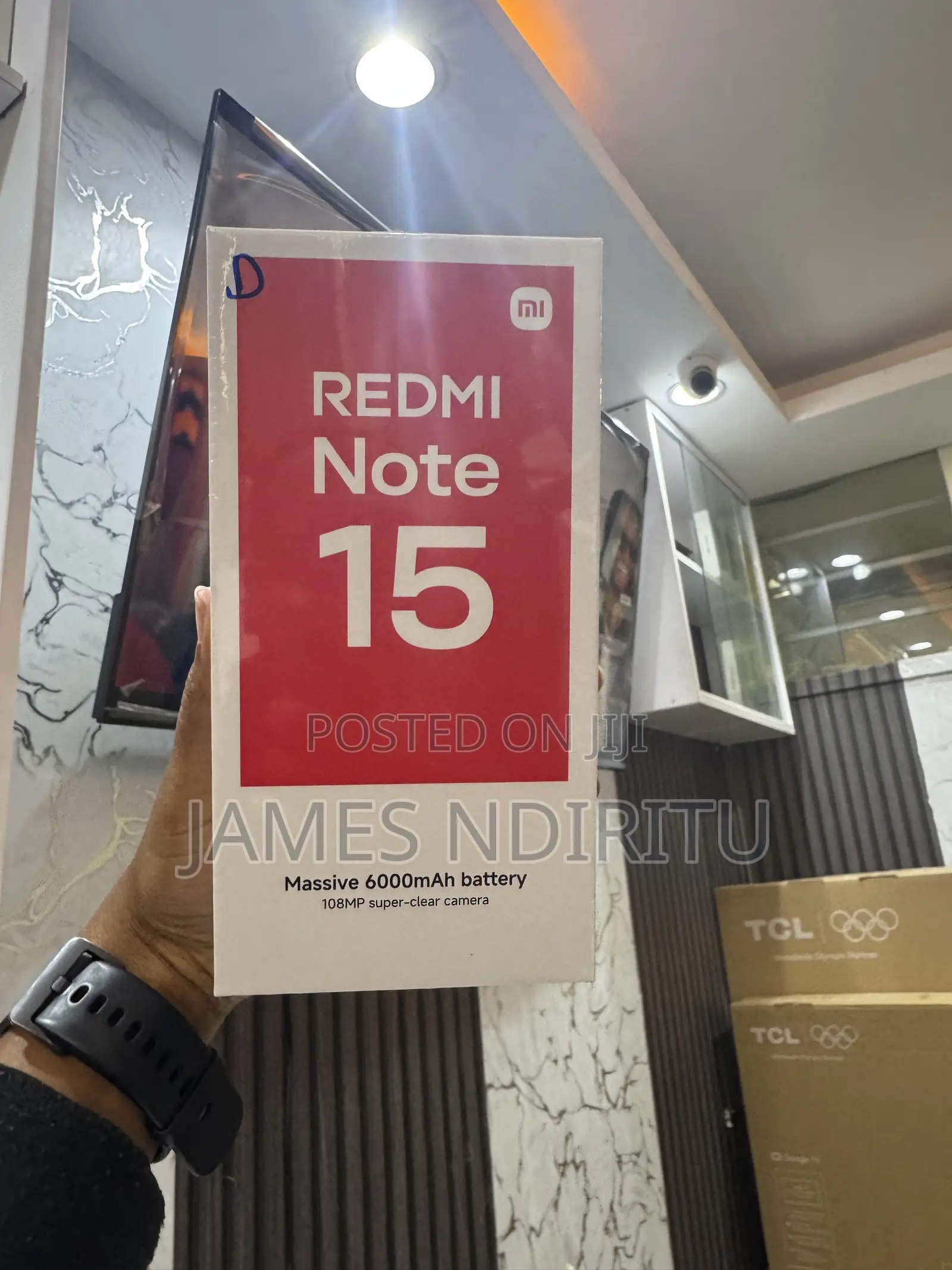 New Xiaomi Redmi 15 256 GB Black