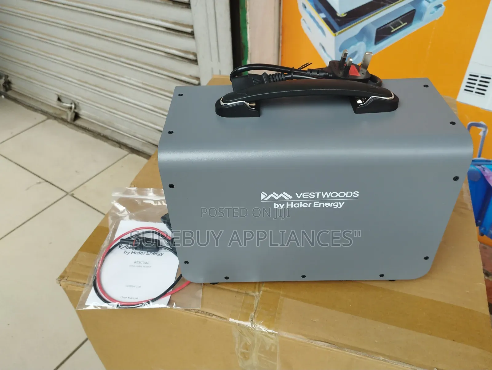 Vestwood 1KW Rechargeable Lithium Solar Battery