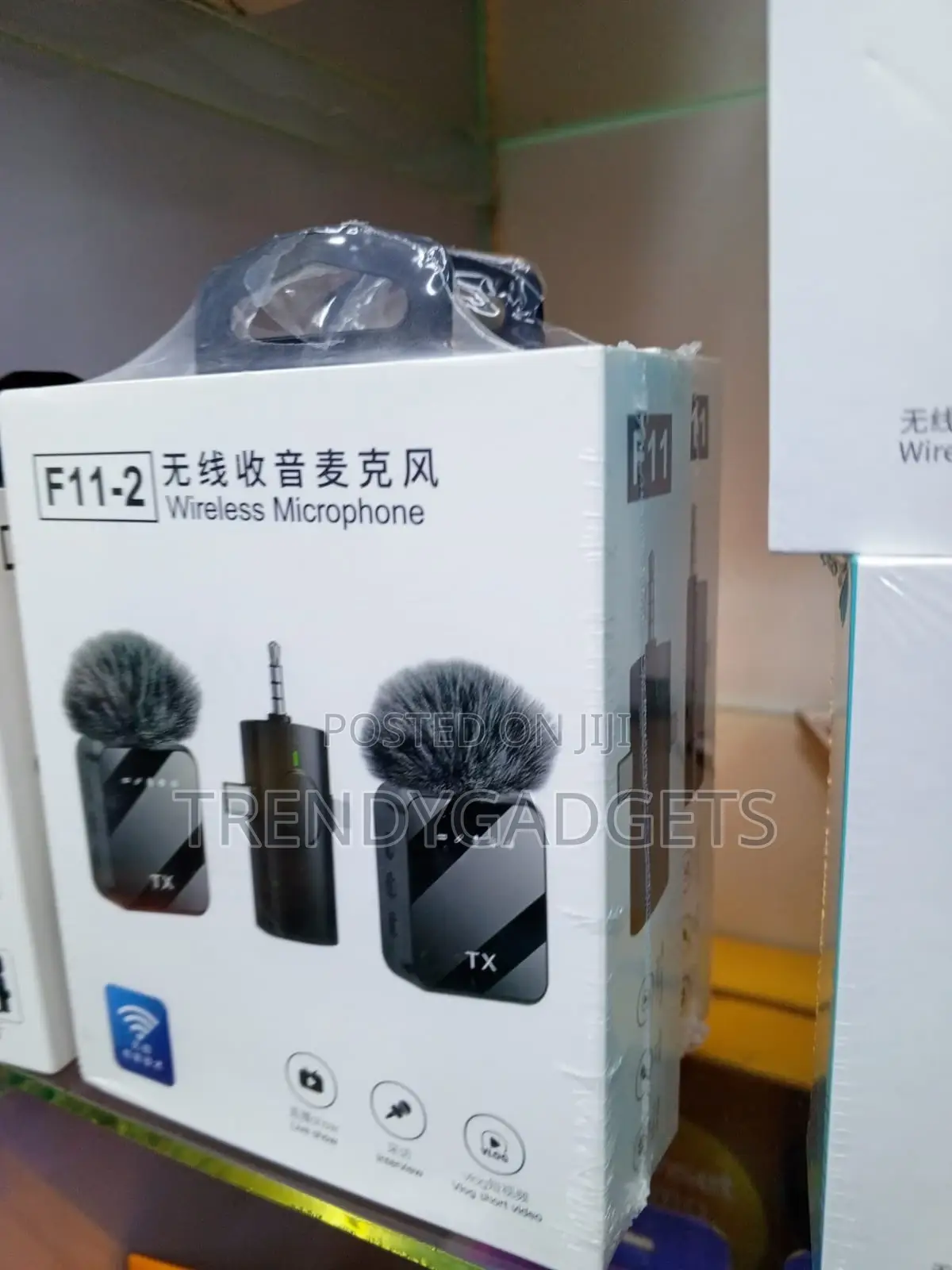F11-2 Professional Wireless Microphone for YouTube TikTok