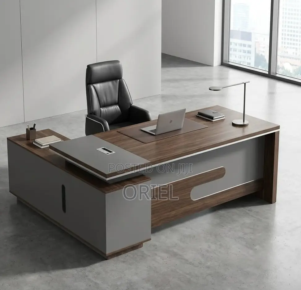 Office Desk : Executive 180CM L-Shape Desk