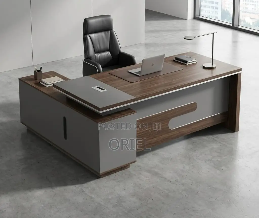 Office Desk : Executive 180CM L-Shape Desk