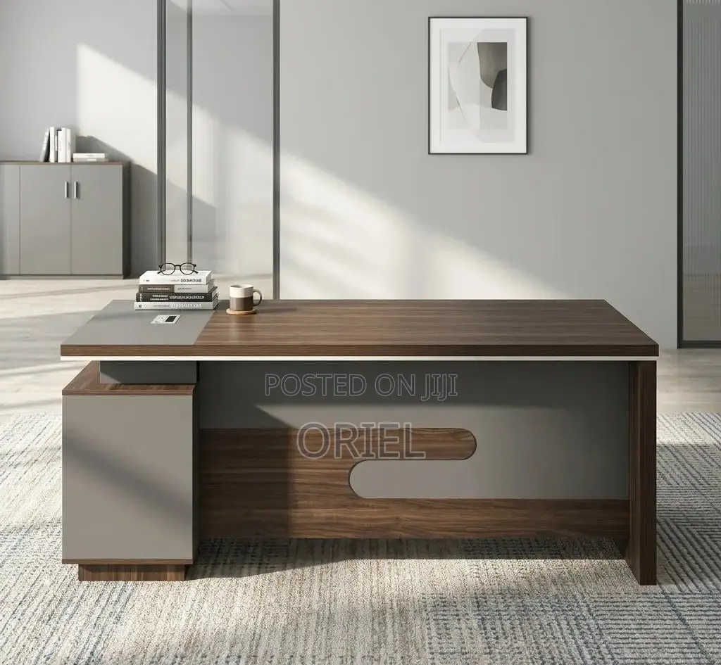 Office Desk : Executive 180CM L-Shape Desk