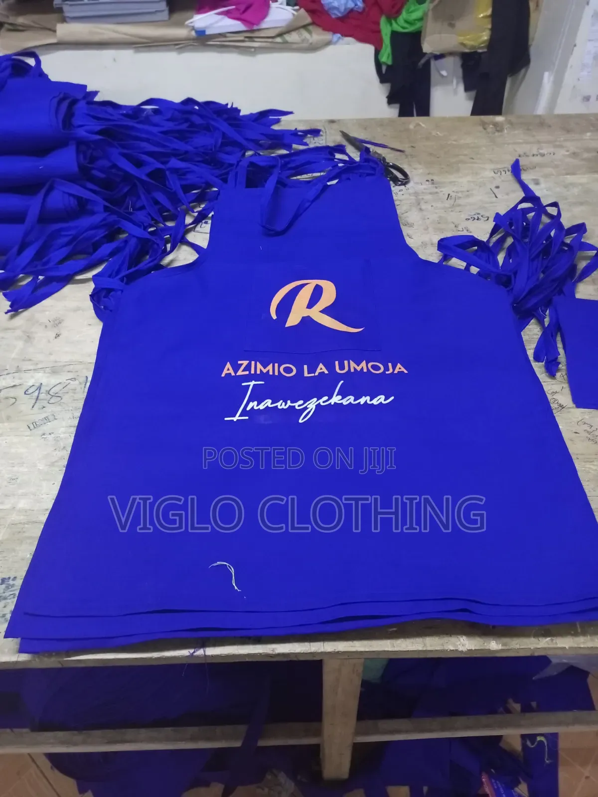 Branded Cotton Heavy Campaign Aprons Available
