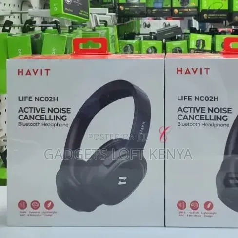 Havit H612BT PRO Life NC02H *ANC 50hrs Playtime* Bluetooth Headphones