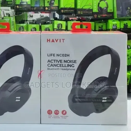 Havit H612BT PRO Life NC02H *ANC 50hrs Playtime* Bluetooth Headphones
