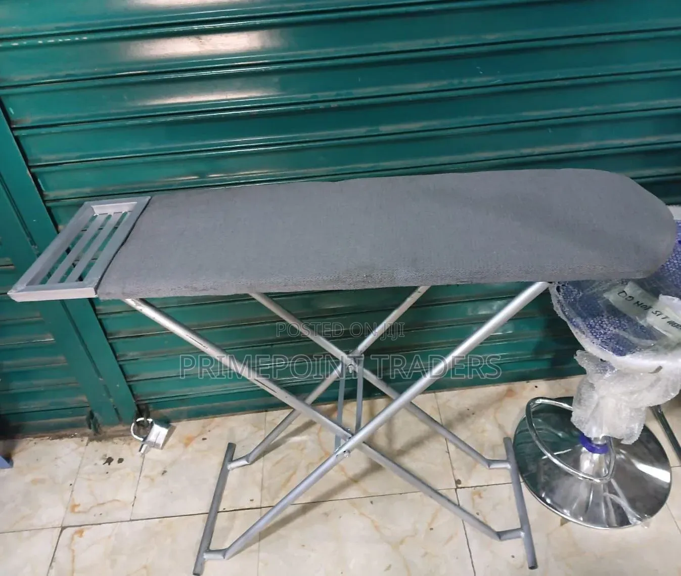 Premium Metallic Ironing Board – Adjustable Height Extra Stability
