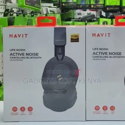 Havit H668BT Life NC01H *ANC 80hrs Playtime* Bluetooth Headphones