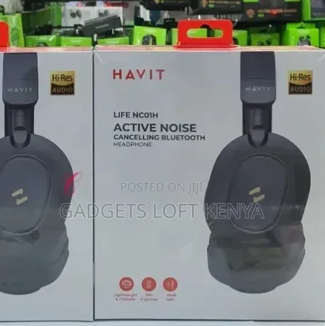 Havit H668BT Life NC01H *ANC 80hrs Playtime* Bluetooth Headphones