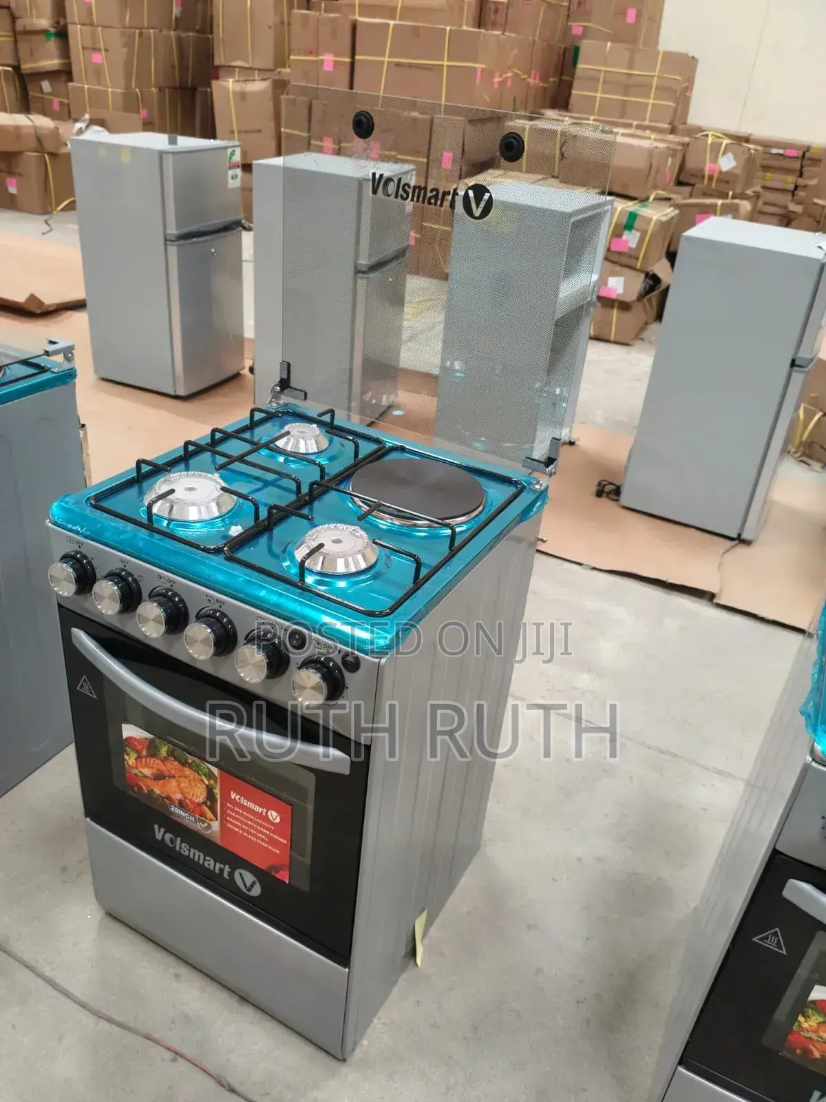 50*55 Volsmart 3+1 JET Standing Cooker