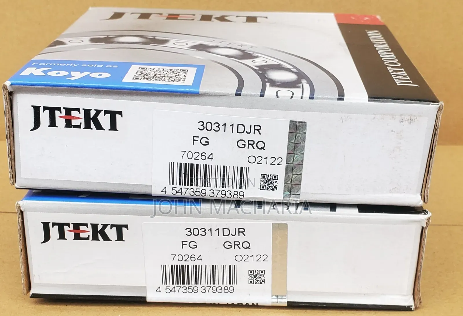 (30311DJR) Koyo Tapered Roller Bearing