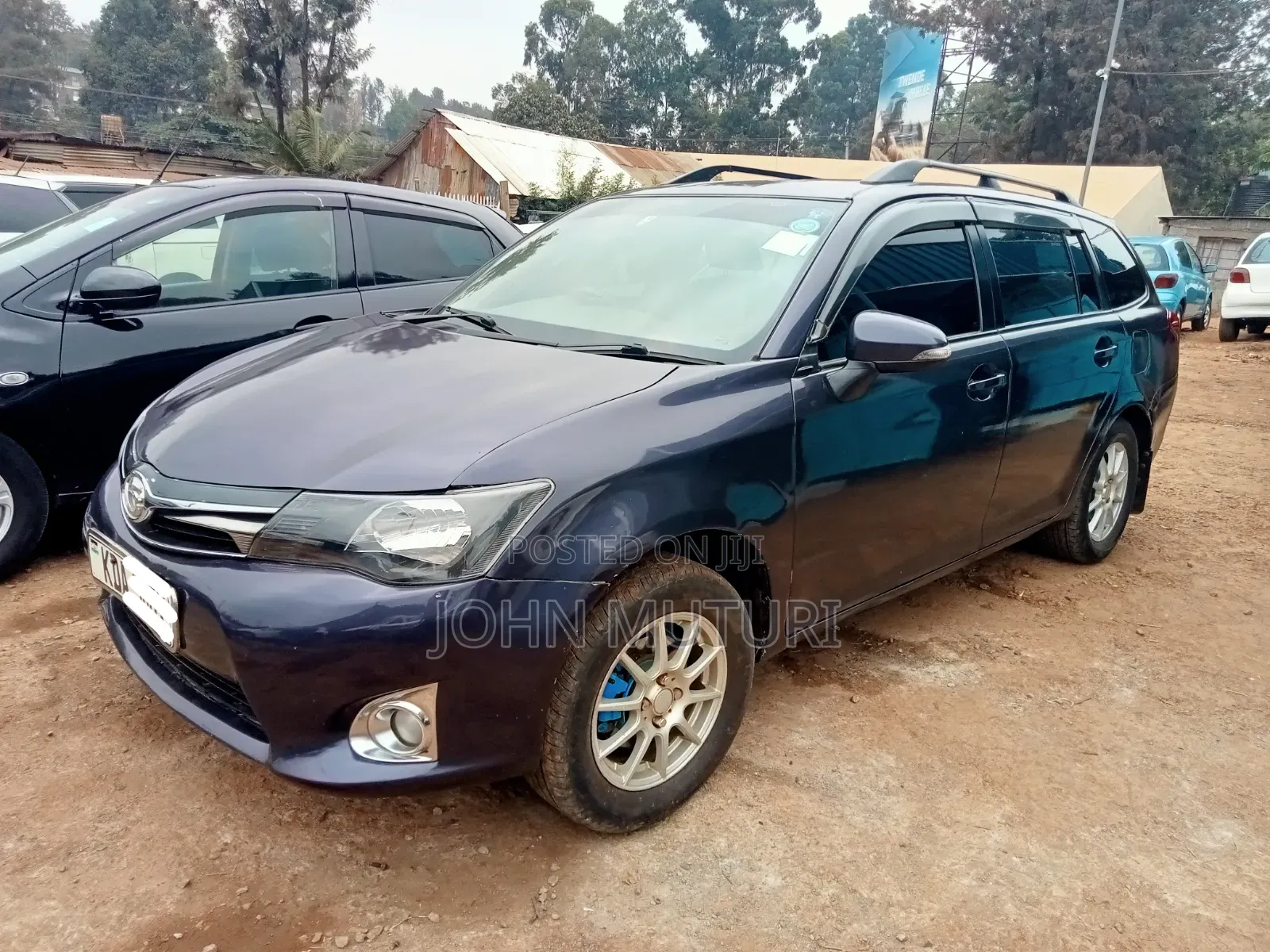 Toyota Corolla Fielder 2013 Gray