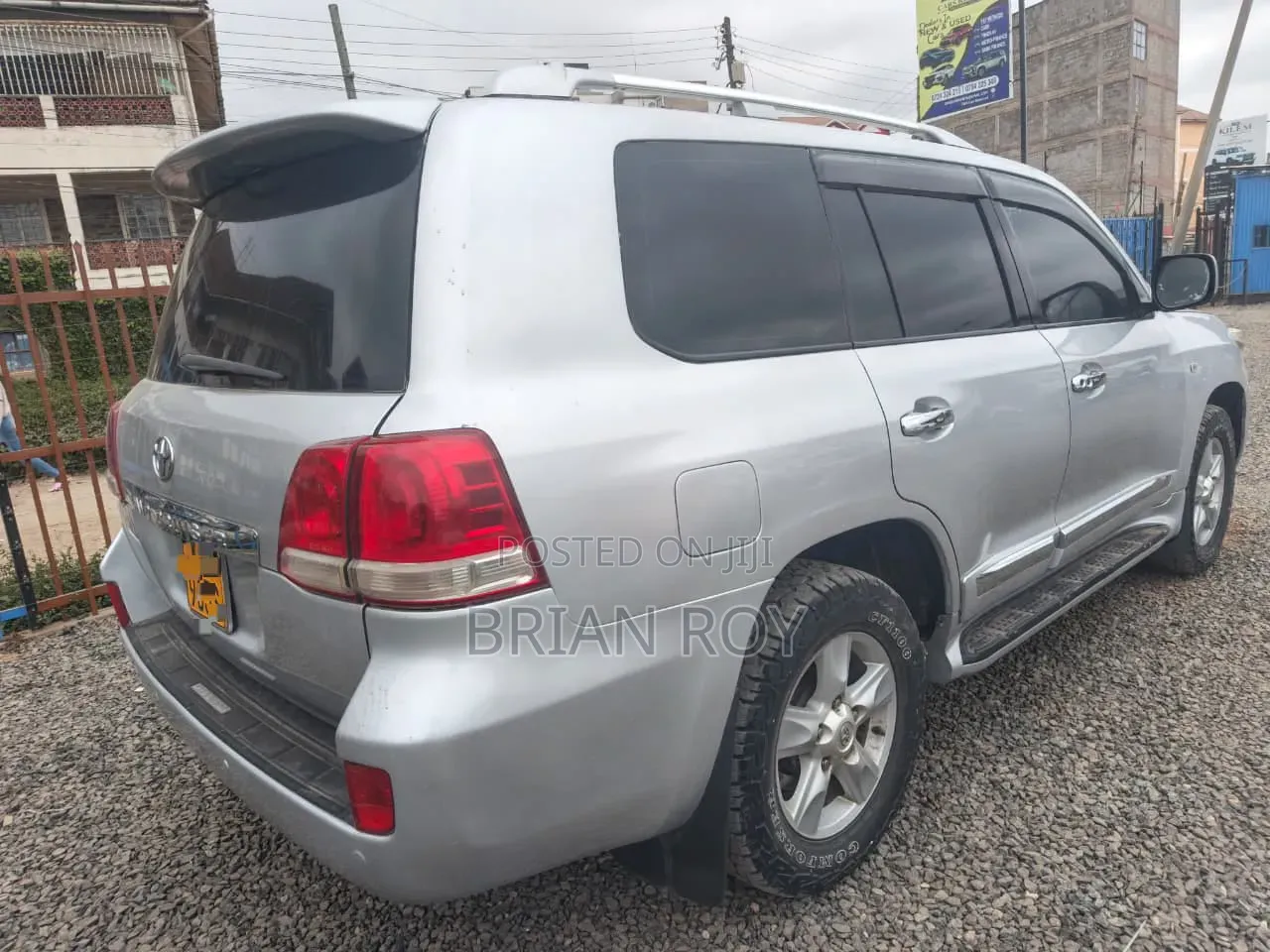 Toyota Land Cruiser 2008 Silver