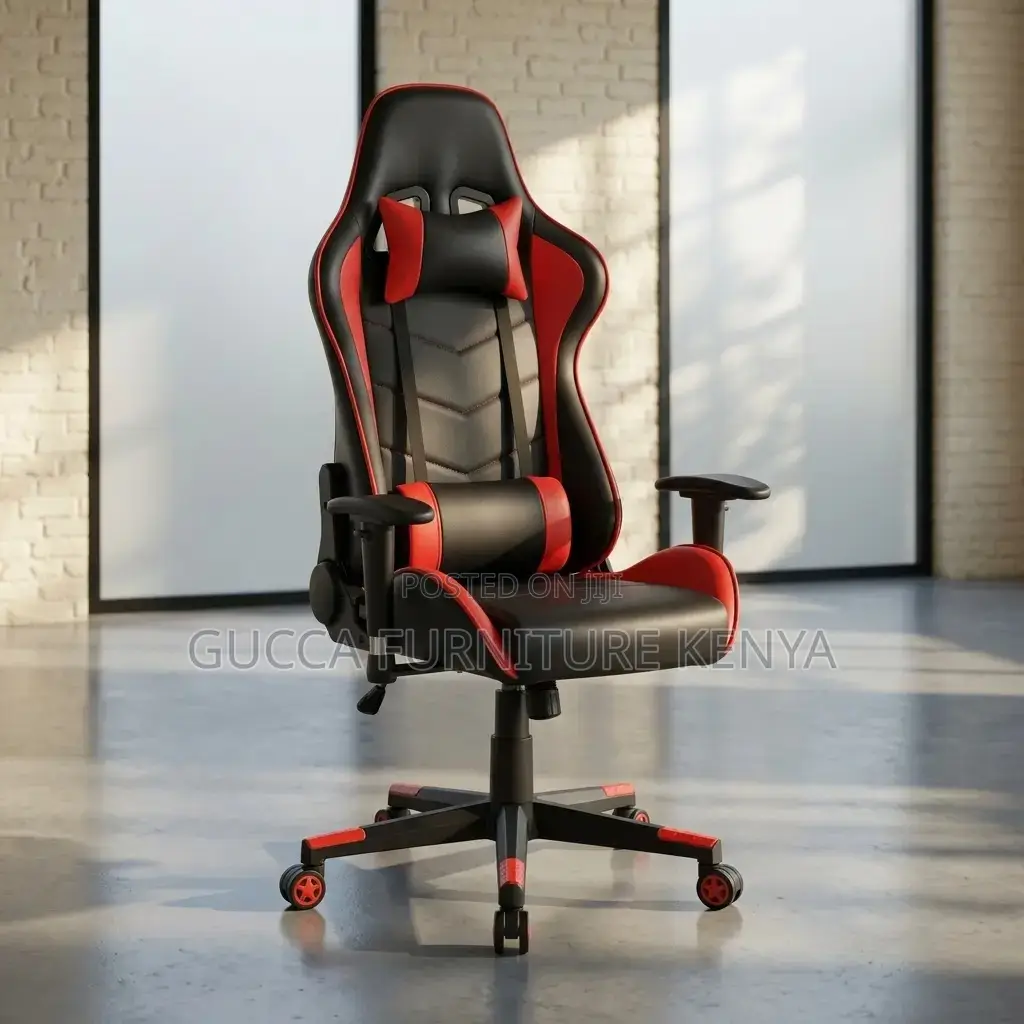 Leather Red Gaming Chair.