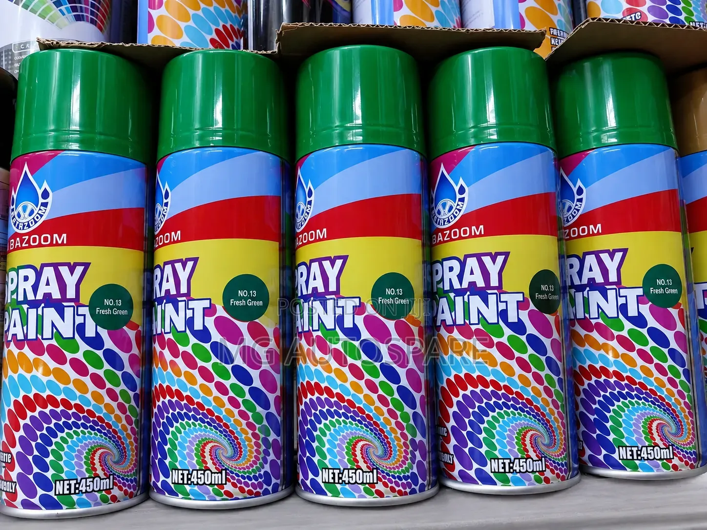 Spray Paint Green