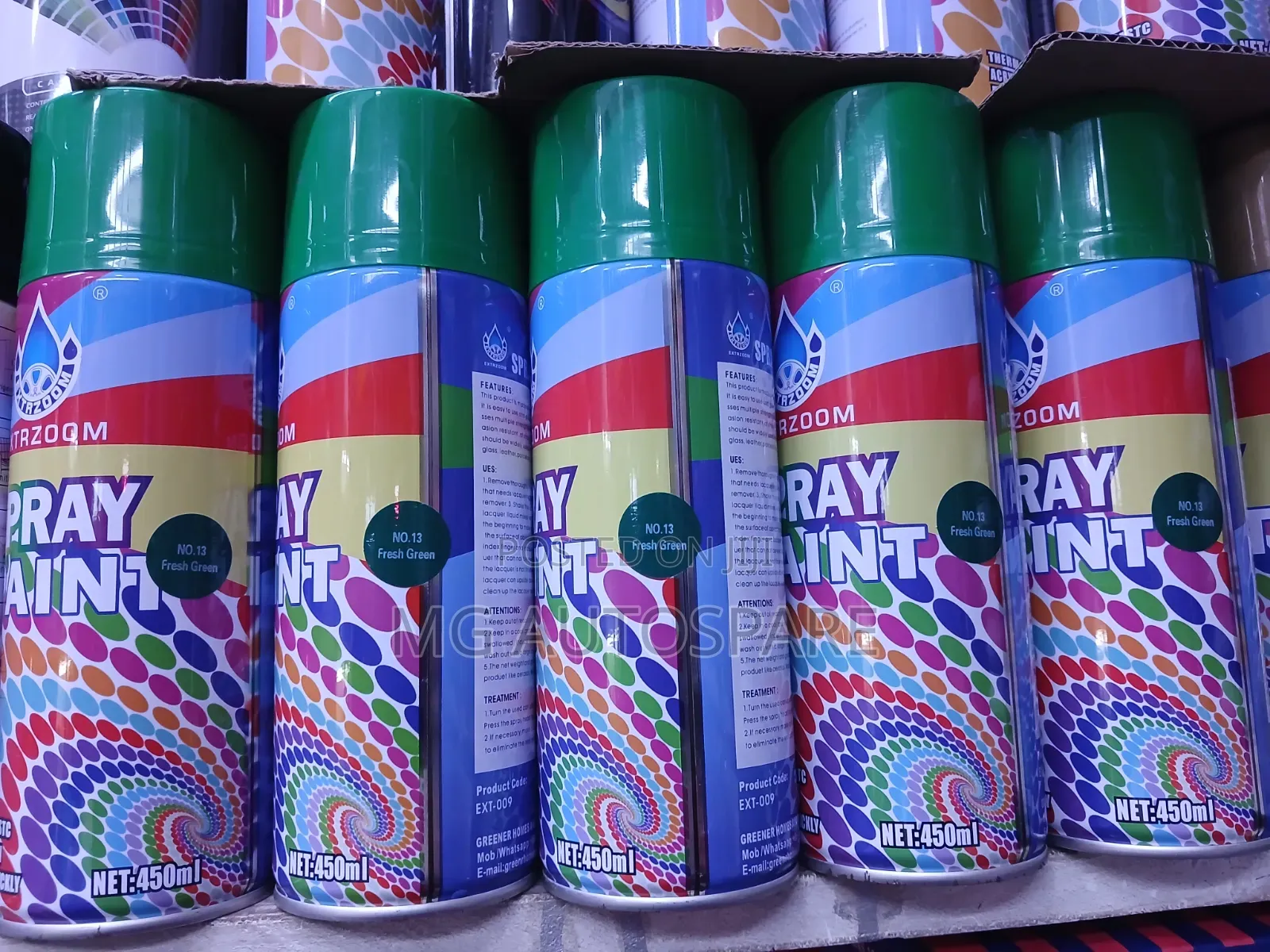 Spray Paint Green