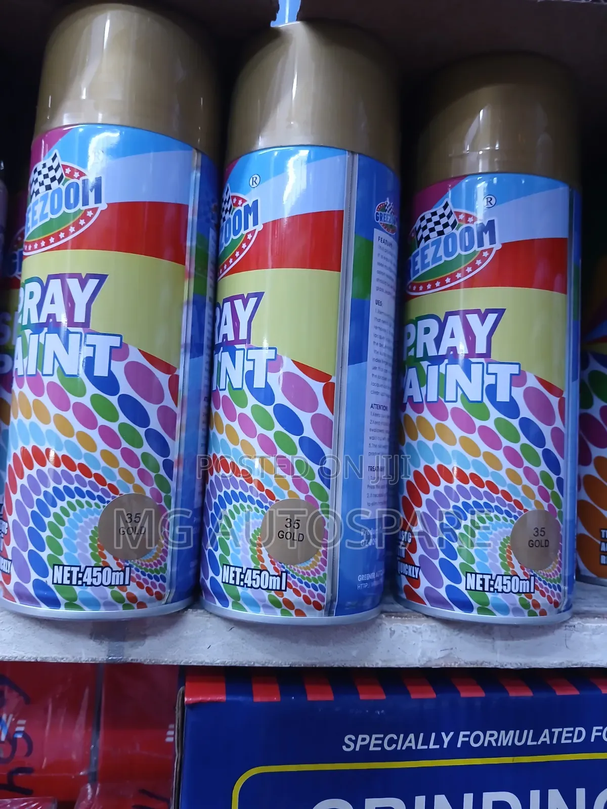 Spray Paint Gold