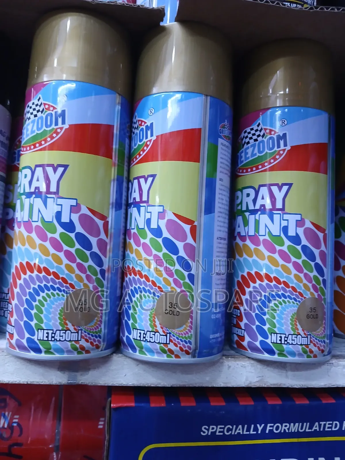 Spray Paint Gold