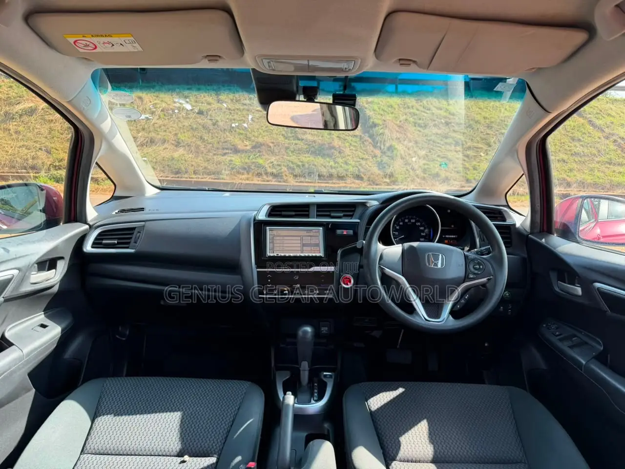 Honda Fit 2019 Maroon