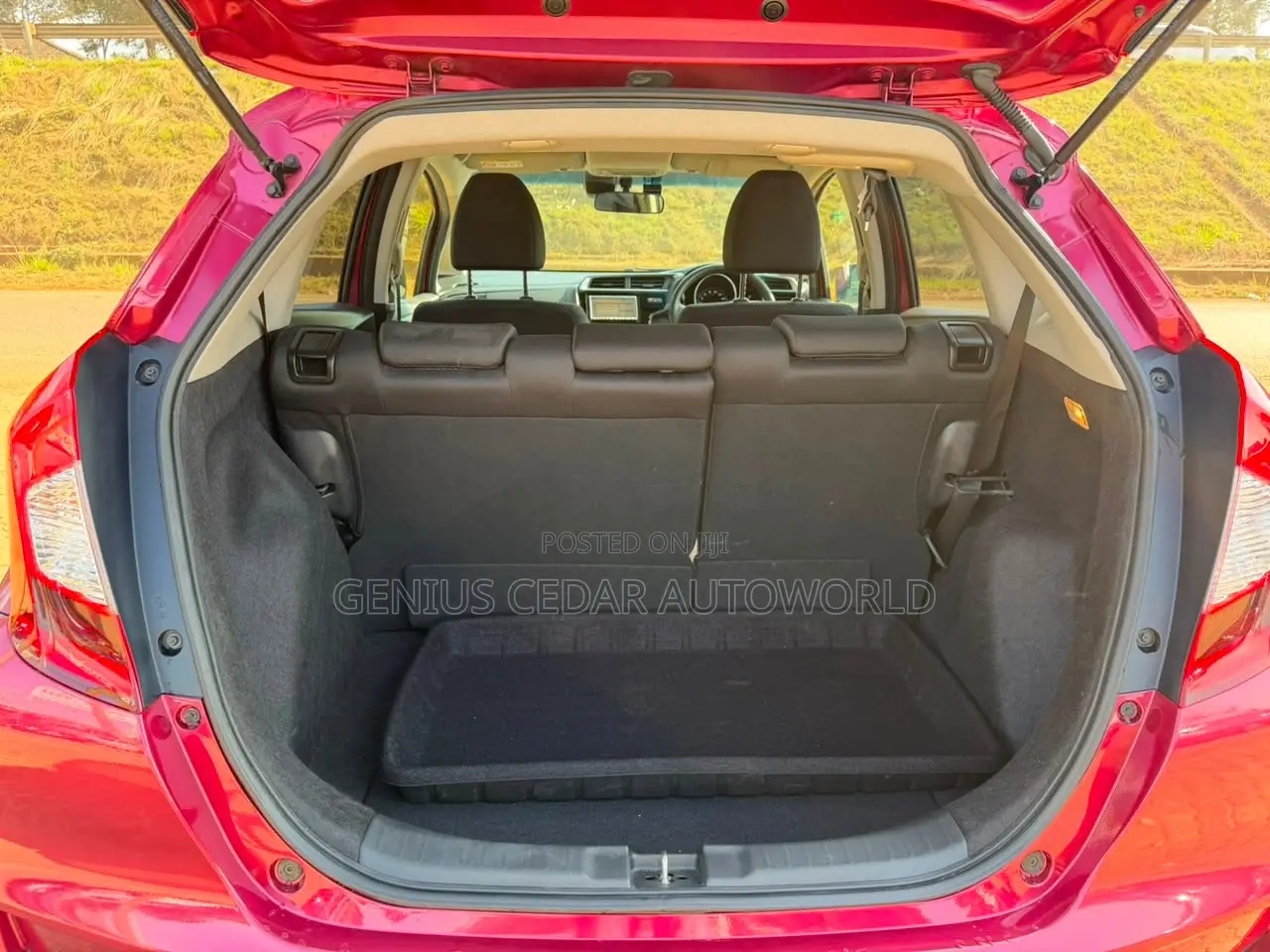 Honda Fit 2019 Maroon