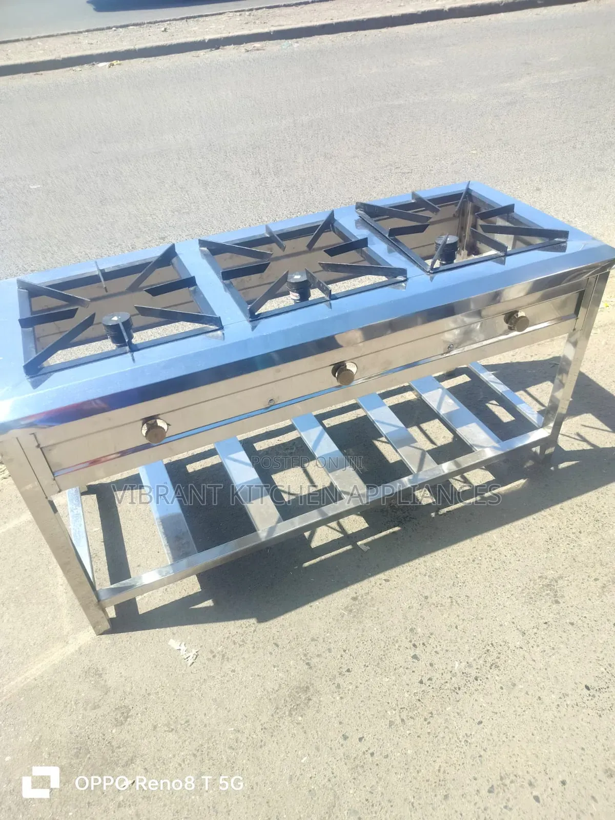 Commercial Triple Gas Stove