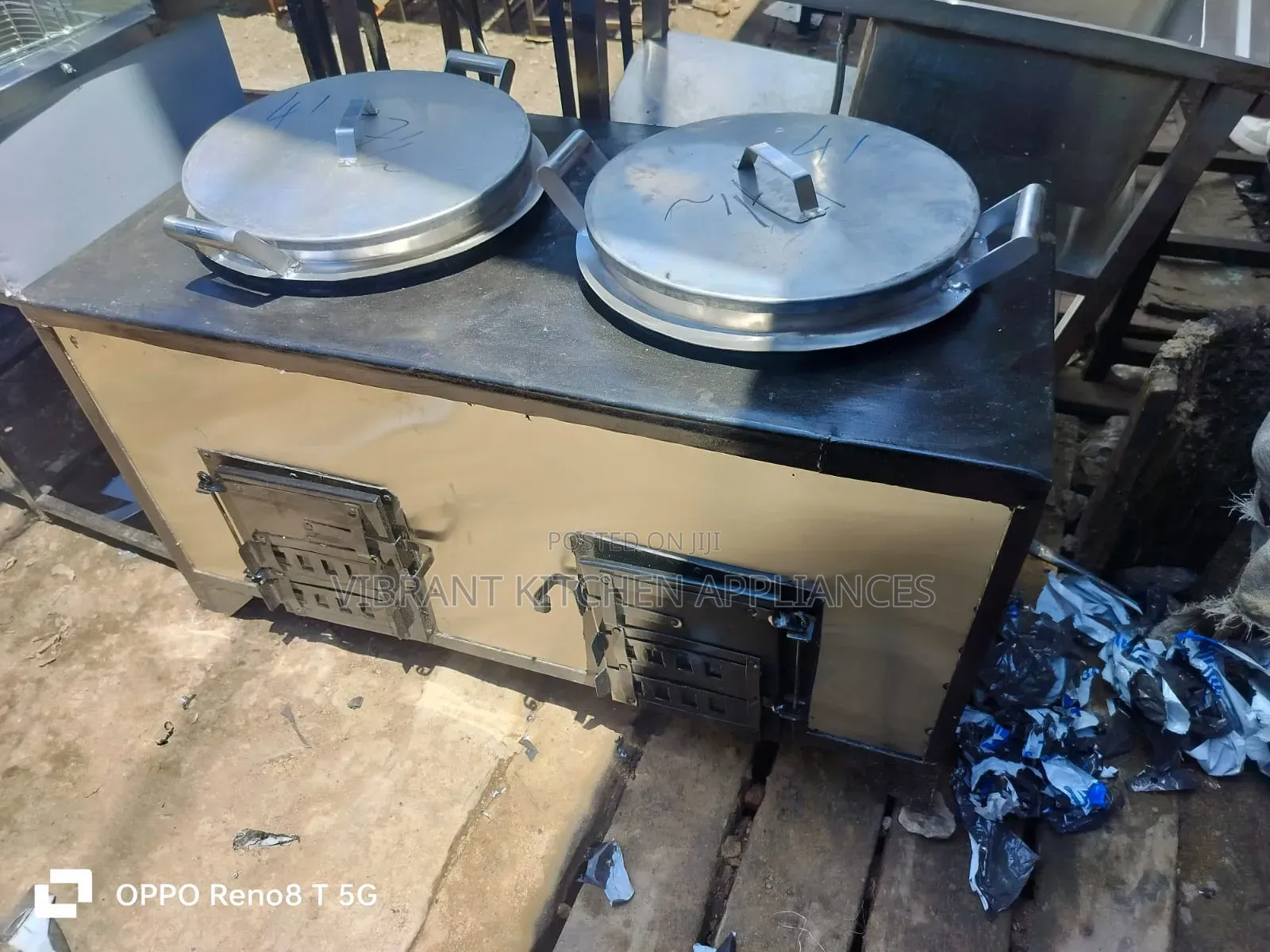 50x50L Energy-Saving Firewood Boiler Jiko