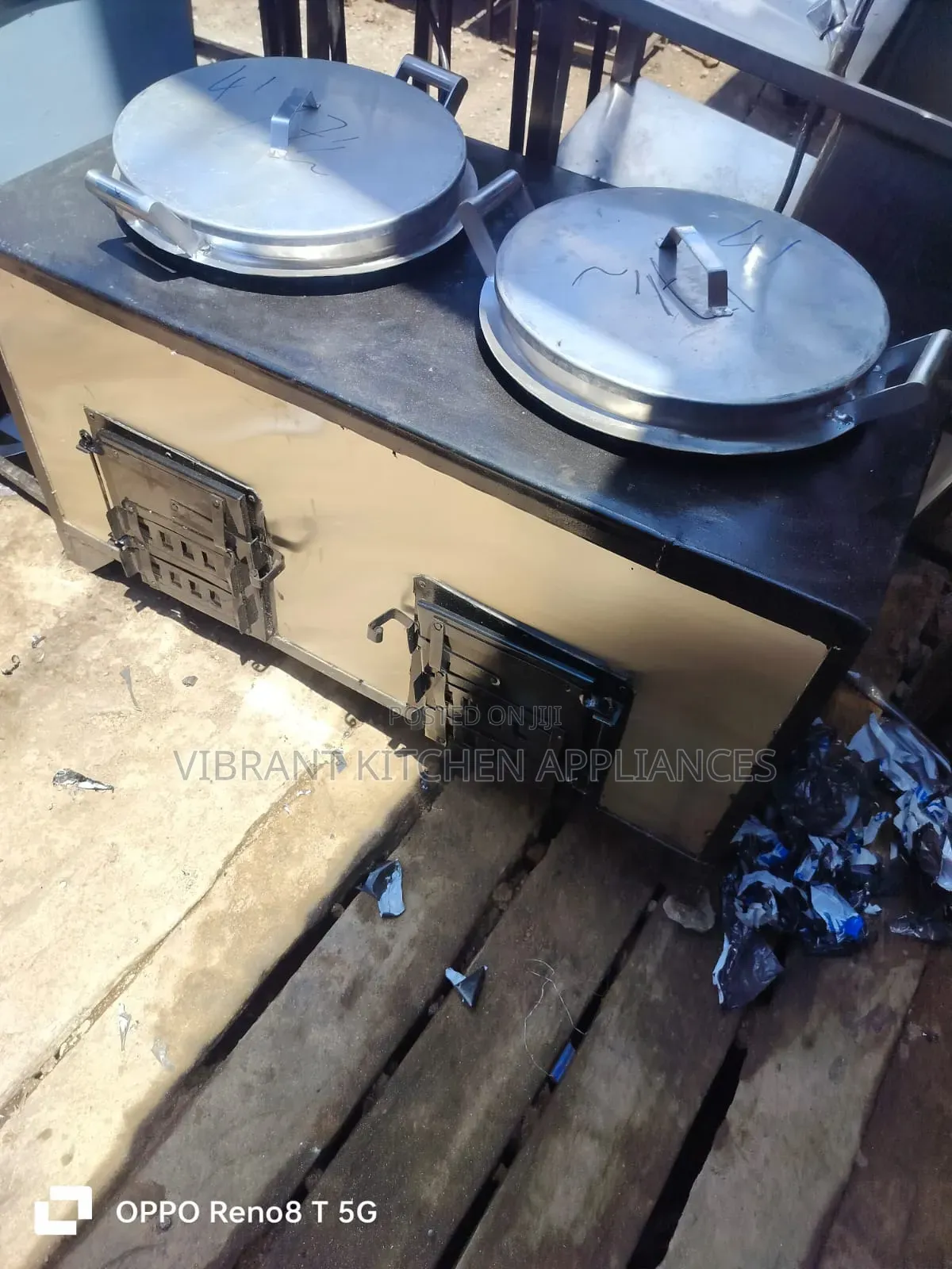 50x50L Energy-Saving Firewood Boiler Jiko