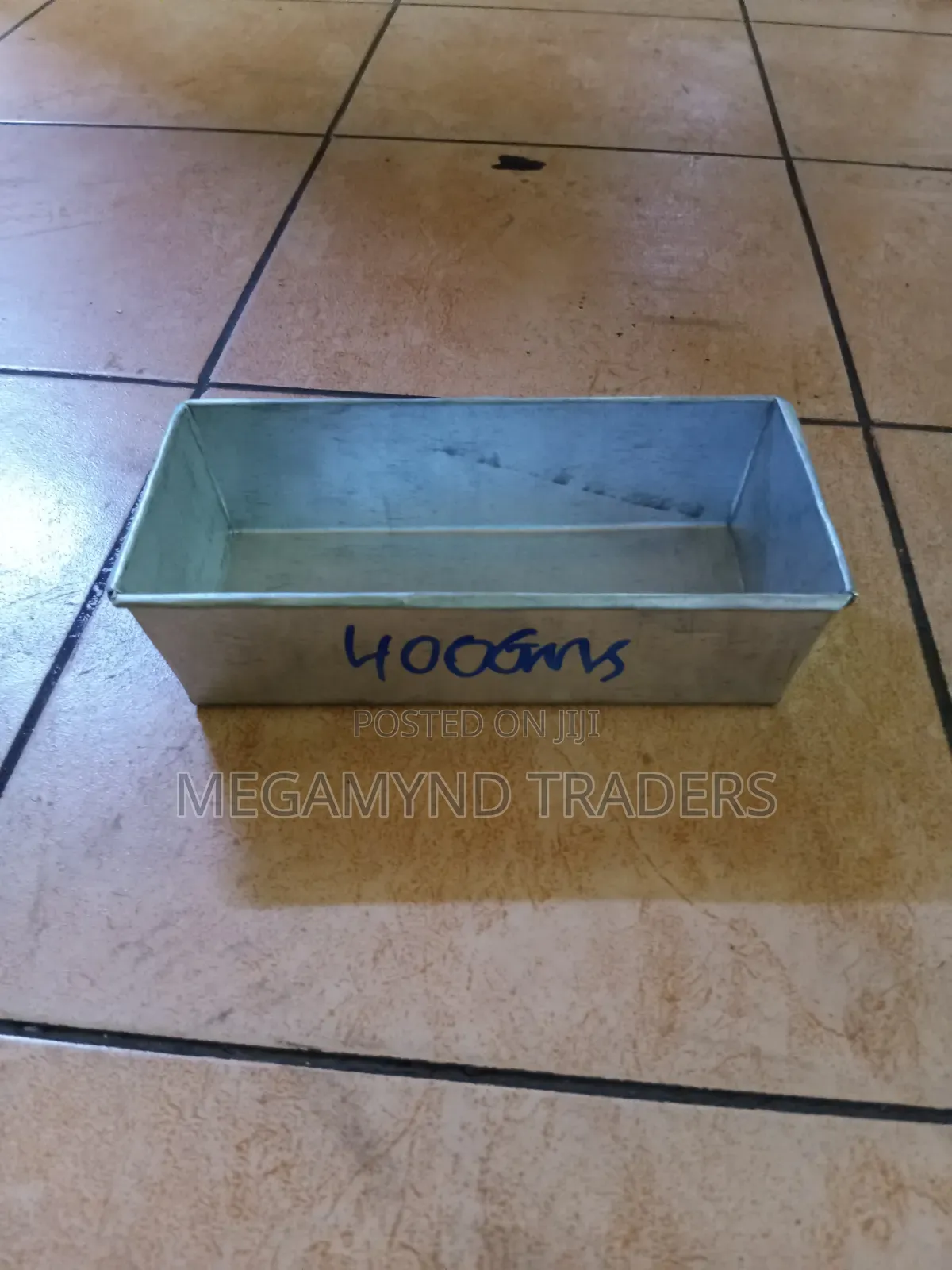 Baking Tin 400g /Juakali Baking Tin