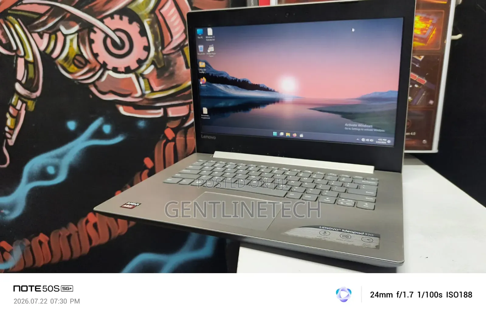 Laptop Lenovo IdeaPad 320 8GB AMD SSD 128GB