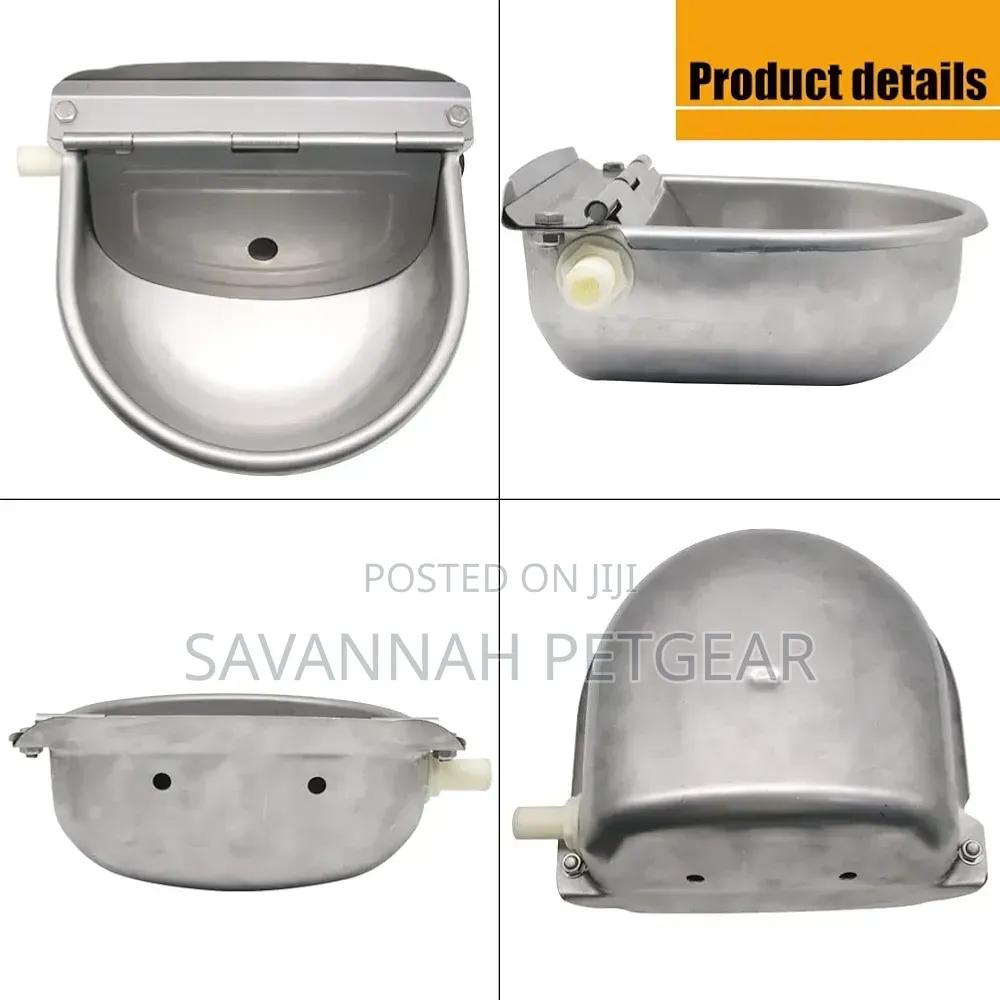 Drinking Waterer With Float Valve Water Trough for Horse, Goat, Cattle