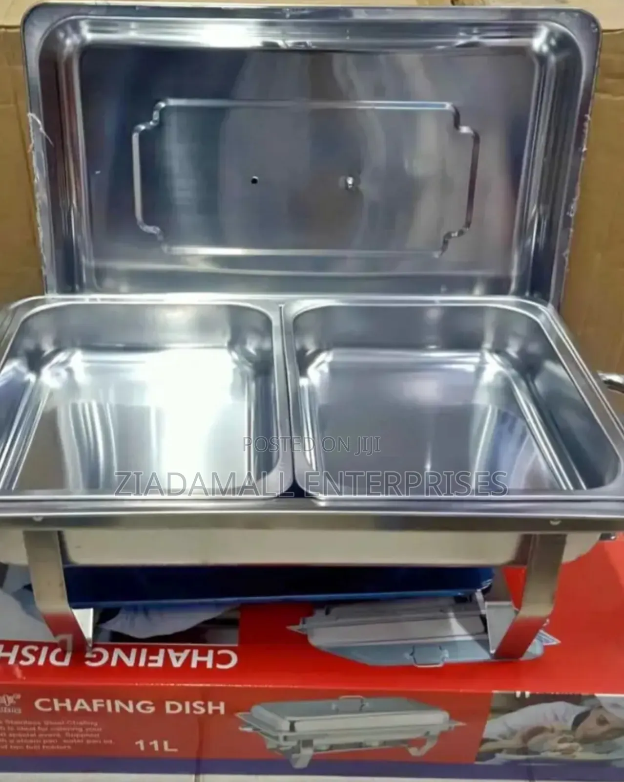 Stainless Steel Chaffing Dishes - Double Tray