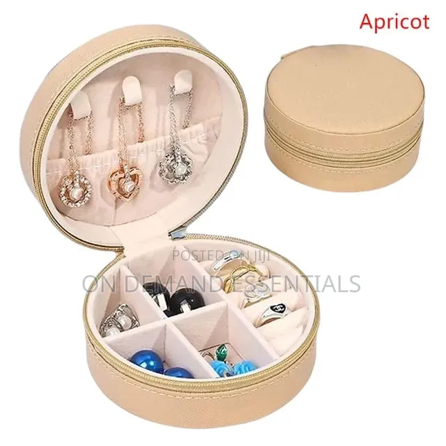 Portable Travel Storage Organizer Jewelry Case
