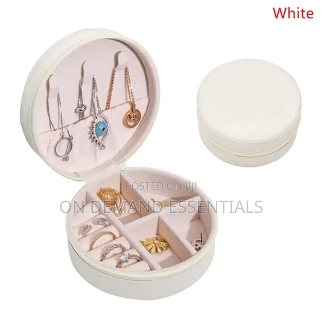 Portable Travel Storage Organizer Jewelry Case