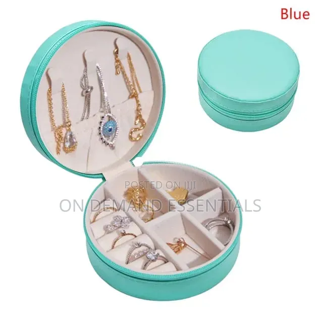 Portable Travel Storage Organizer Jewelry Case