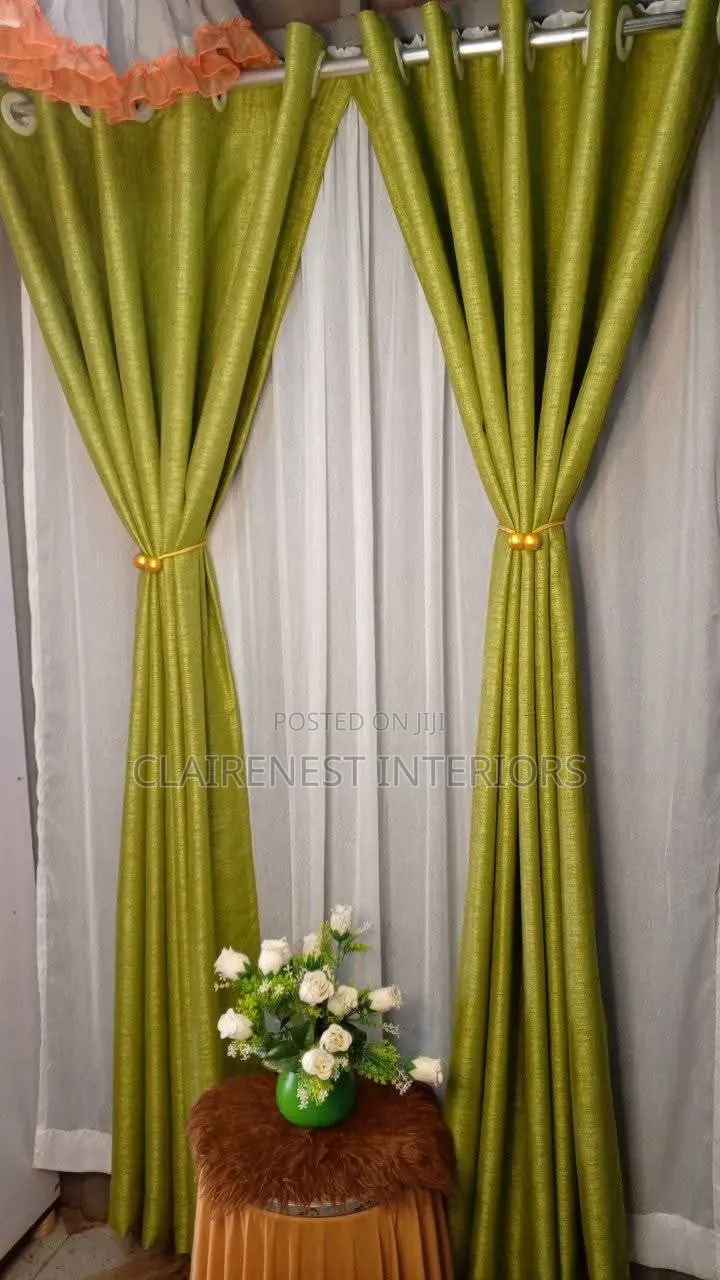 Turn Sunlight Into Style Soft Plain Window Curtains
