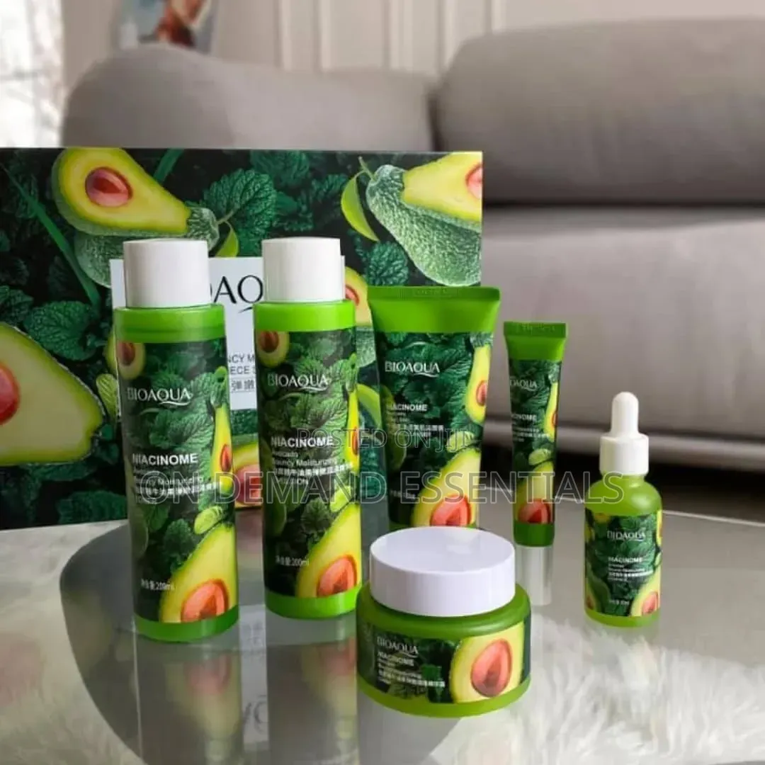 6-Piece Bioqua Avocado Skincare Set