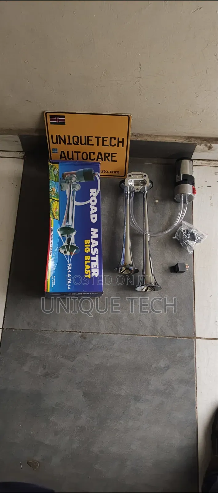 12V Road Master Air Horn 2 Pipe