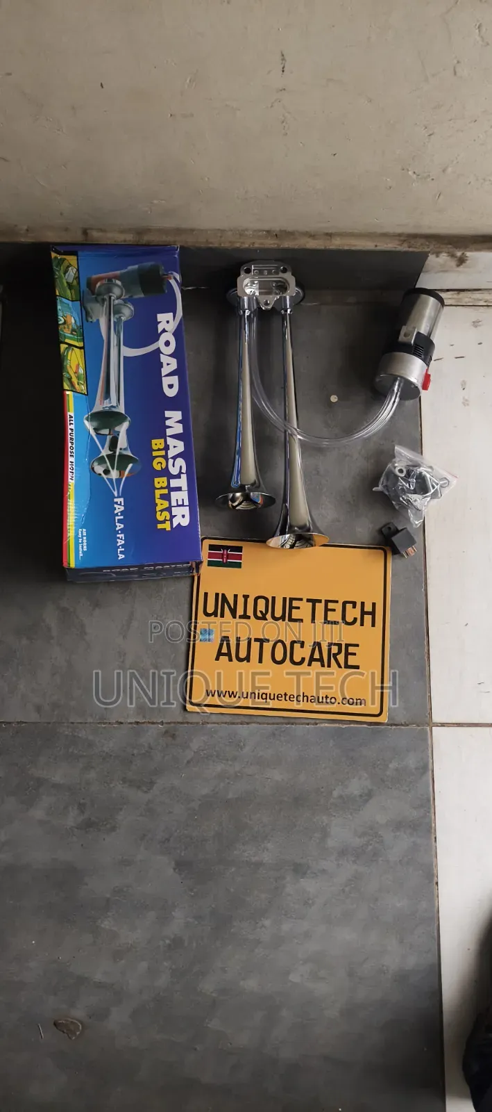 12V Road Master Air Horn 2 Pipe