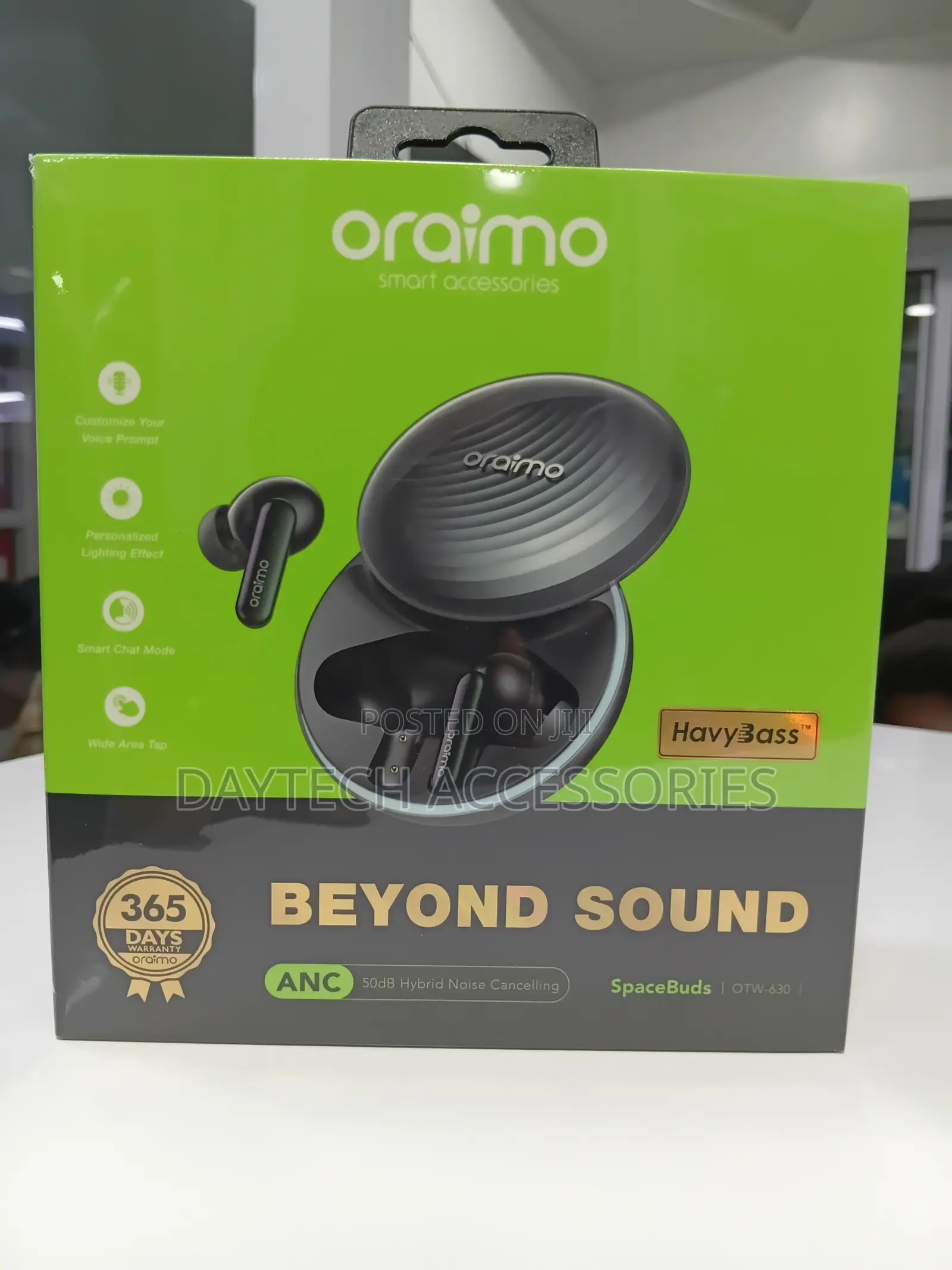 Oraimo SpaceBuds (OTW-630) ANC True Wireless Earbuds.
