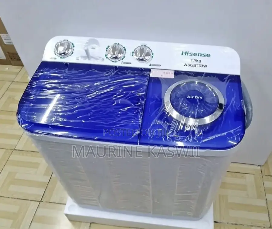 Hisense 7.5kg Topload Semi Outomatic Machine