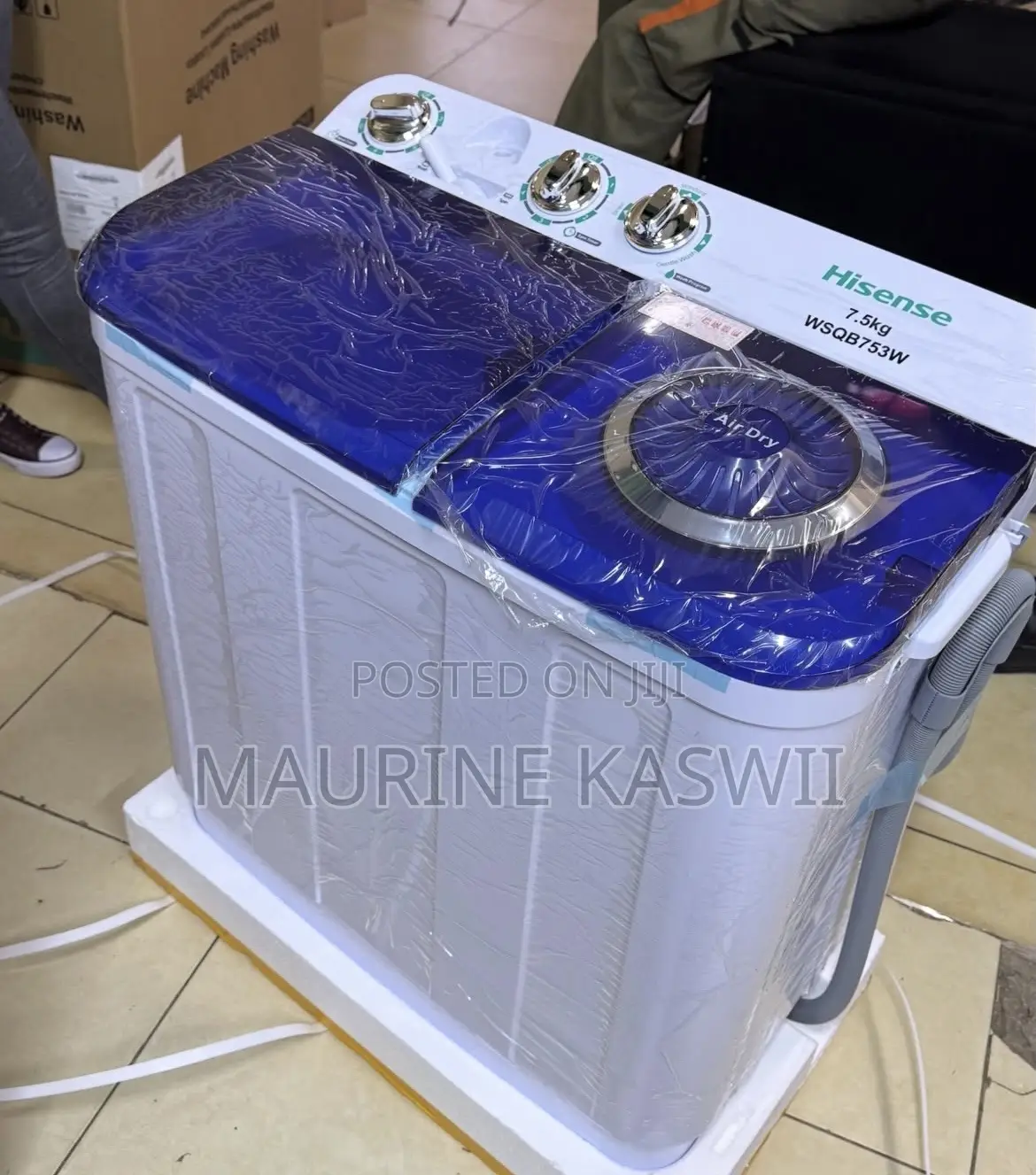 Hisense 7.5kg Twin-Tub Washing Machine