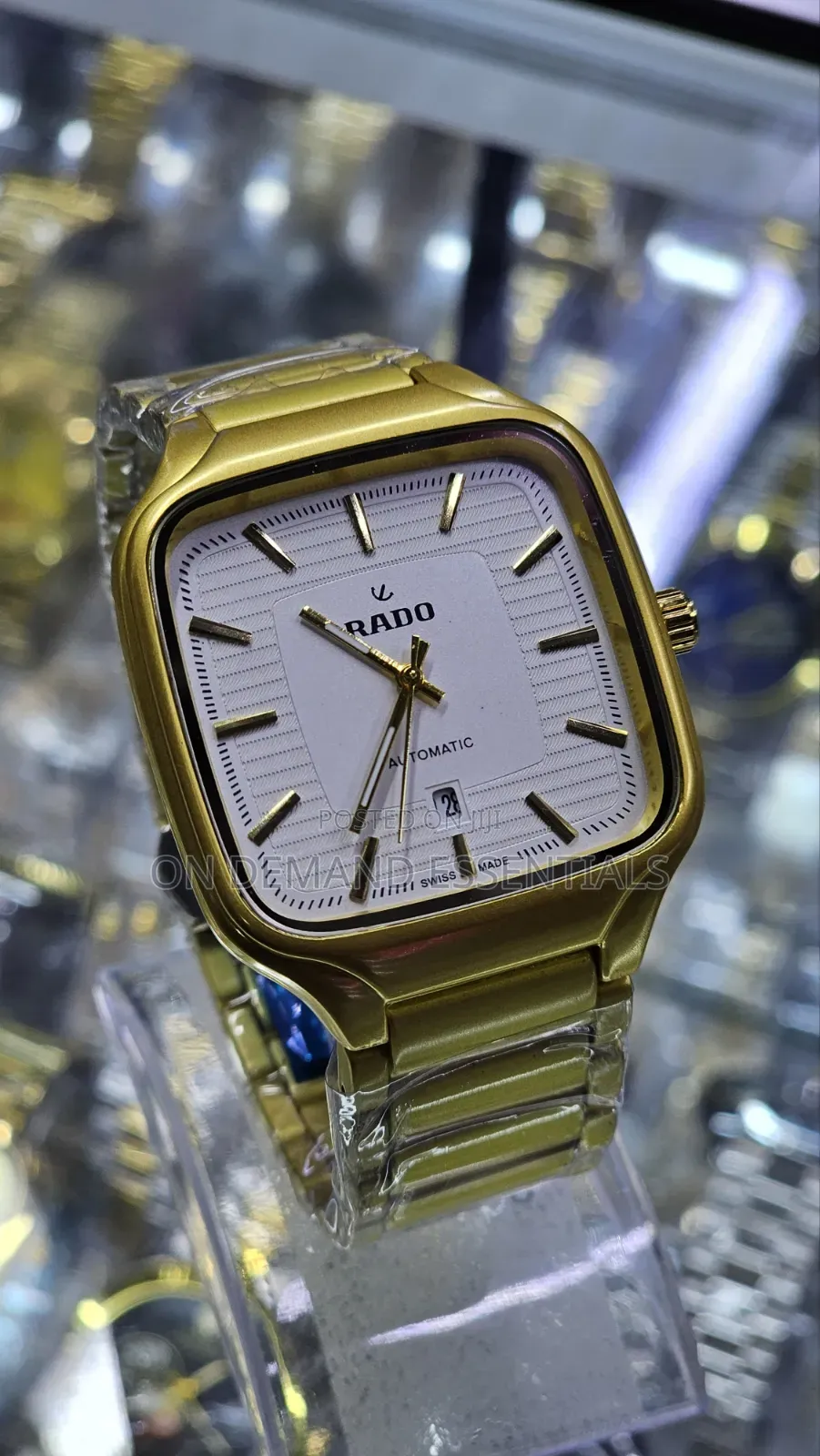 Rado Gents 
 Tungsten Steel Strap