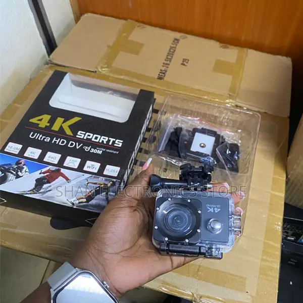 Mini Sports Cam Travel Adventure Ultra HD 170° Wide Angle Lens