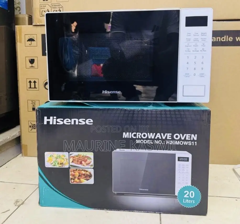 Hisense 20 Liters White Color Microwave New H20momws11