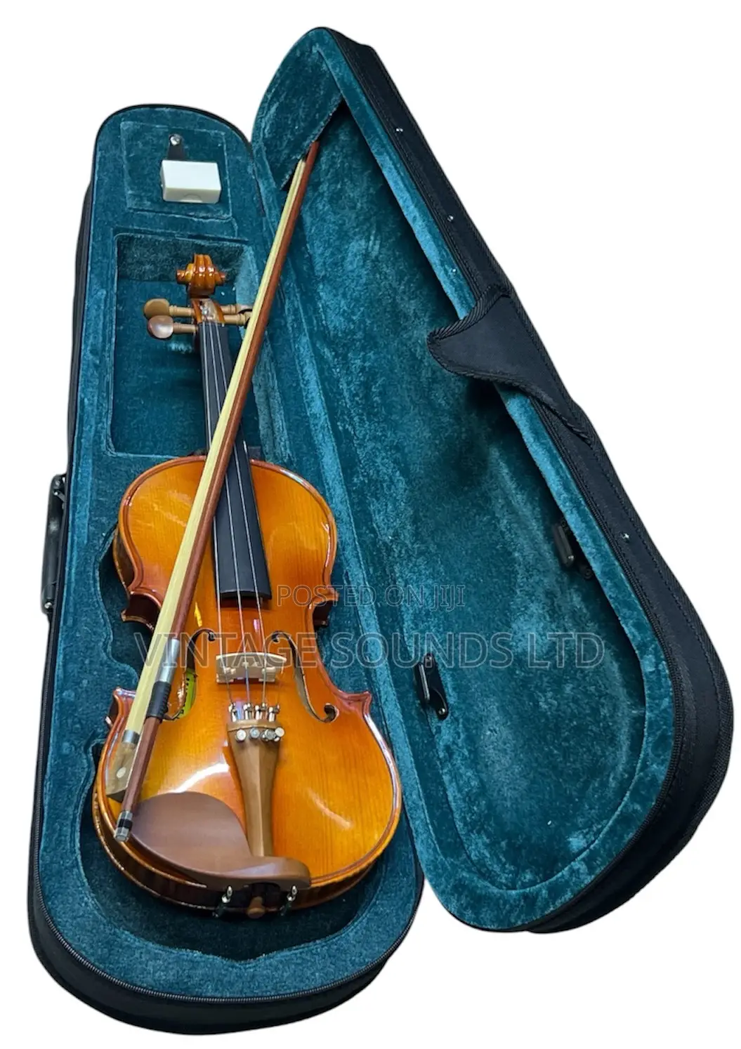 Maple Leaf 3/4 Violin Set – Solid Spruce Ebony Fittings