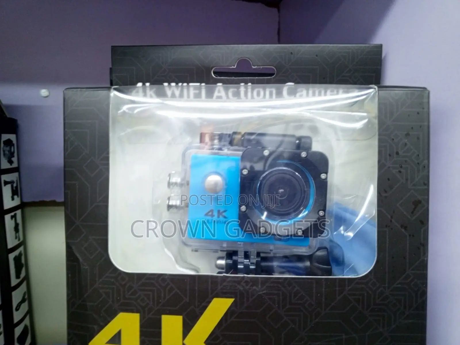Ultra HD Action Camera With 170° Wide Angle Lens